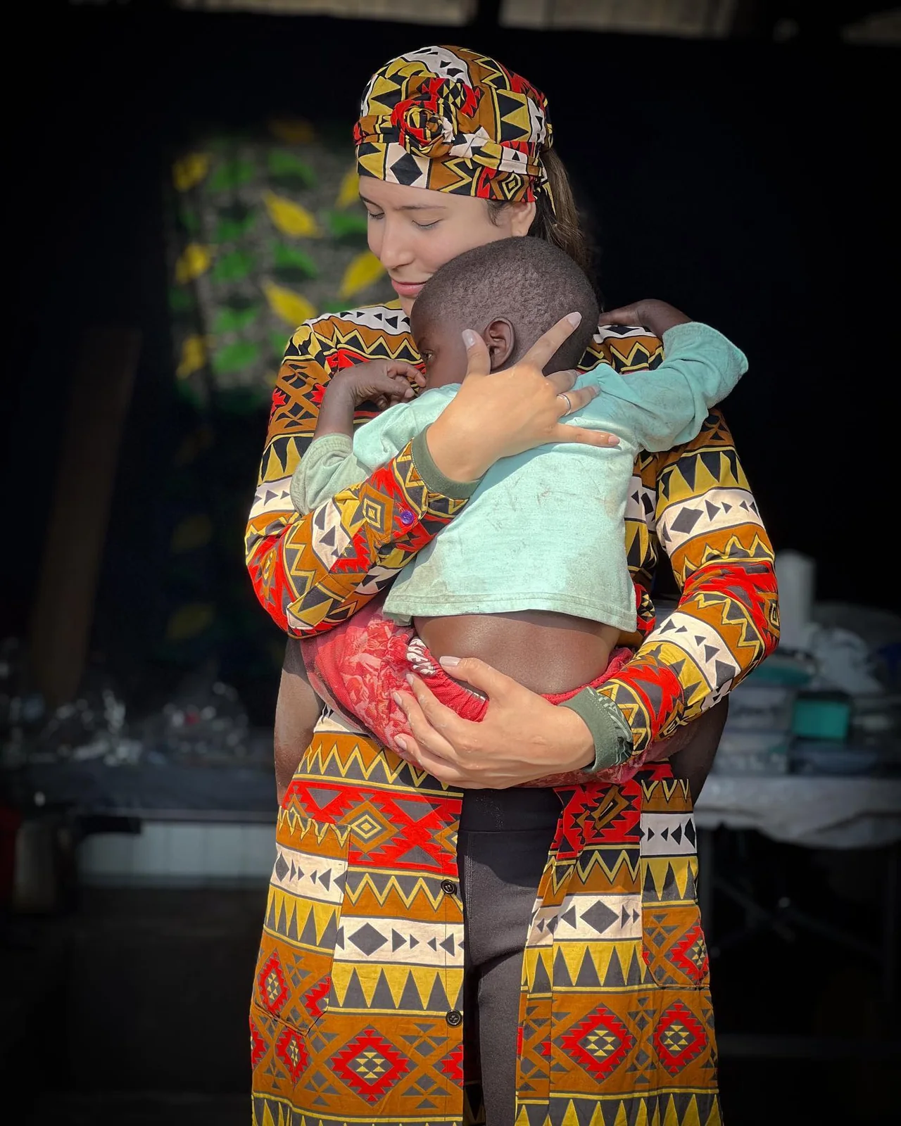 Profissional da Odonto Siim em ação social humanitária